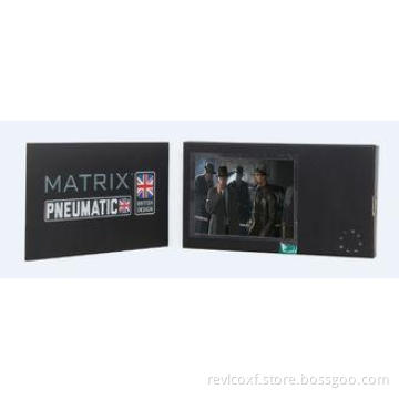 Rechargeable video business cards , Handmade lcd video card